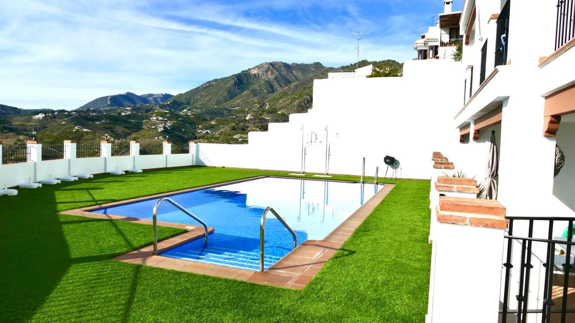 Casita Frigiliana - Stunning New Apartment With Views With Private Parking Space エクステリア 写真