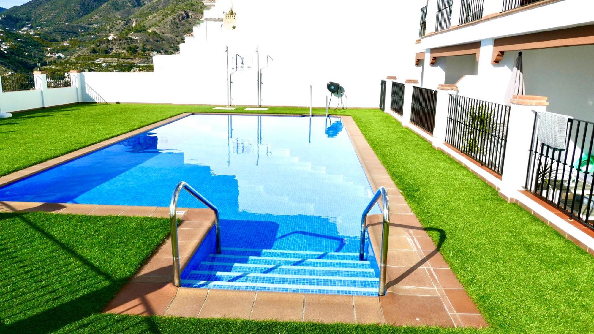 Casita Frigiliana - Stunning New Apartment With Views With Private Parking Space エクステリア 写真